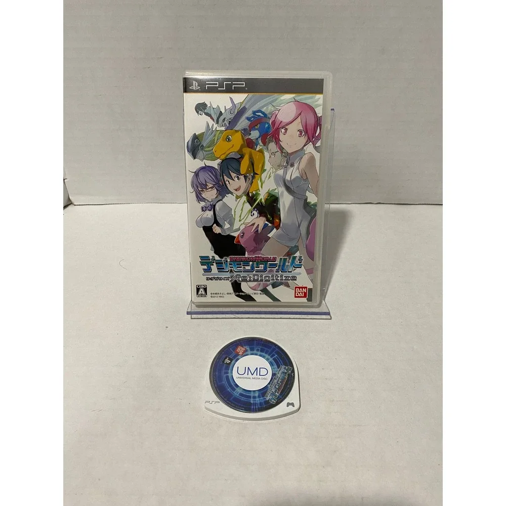 Bandai Digimon World Re:Digitize PSP Japanese Import RPG Video Game Excellent